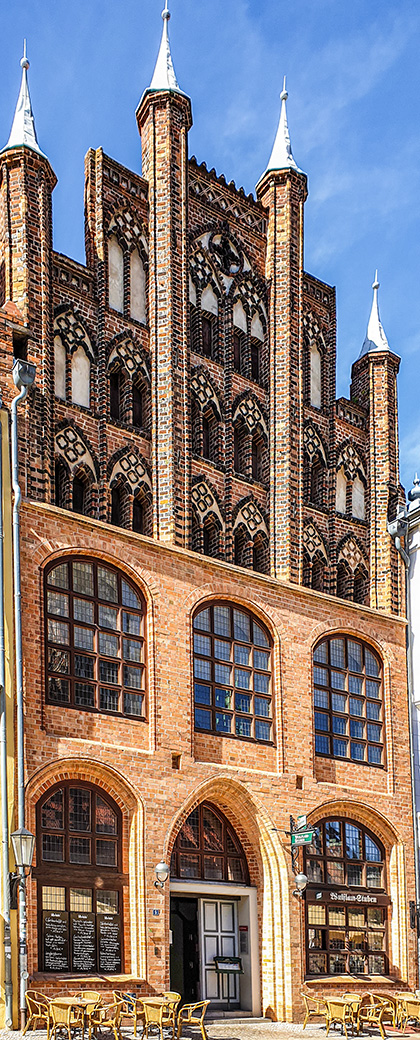 Mit den prächtigen Giebelhäusern demonstrierten die hanseatischen Kaufleute ihre gesellschaftliche Stellung
